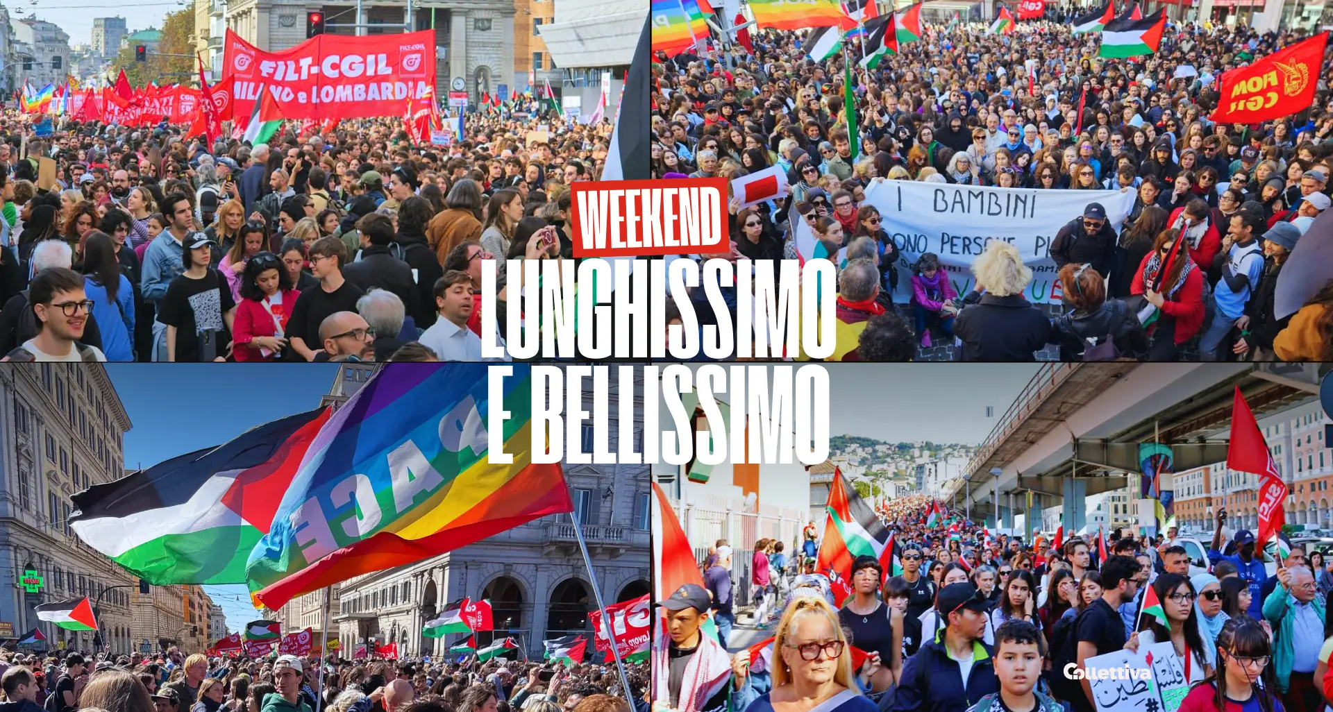 Un weekend lunghissimo e bellissimo