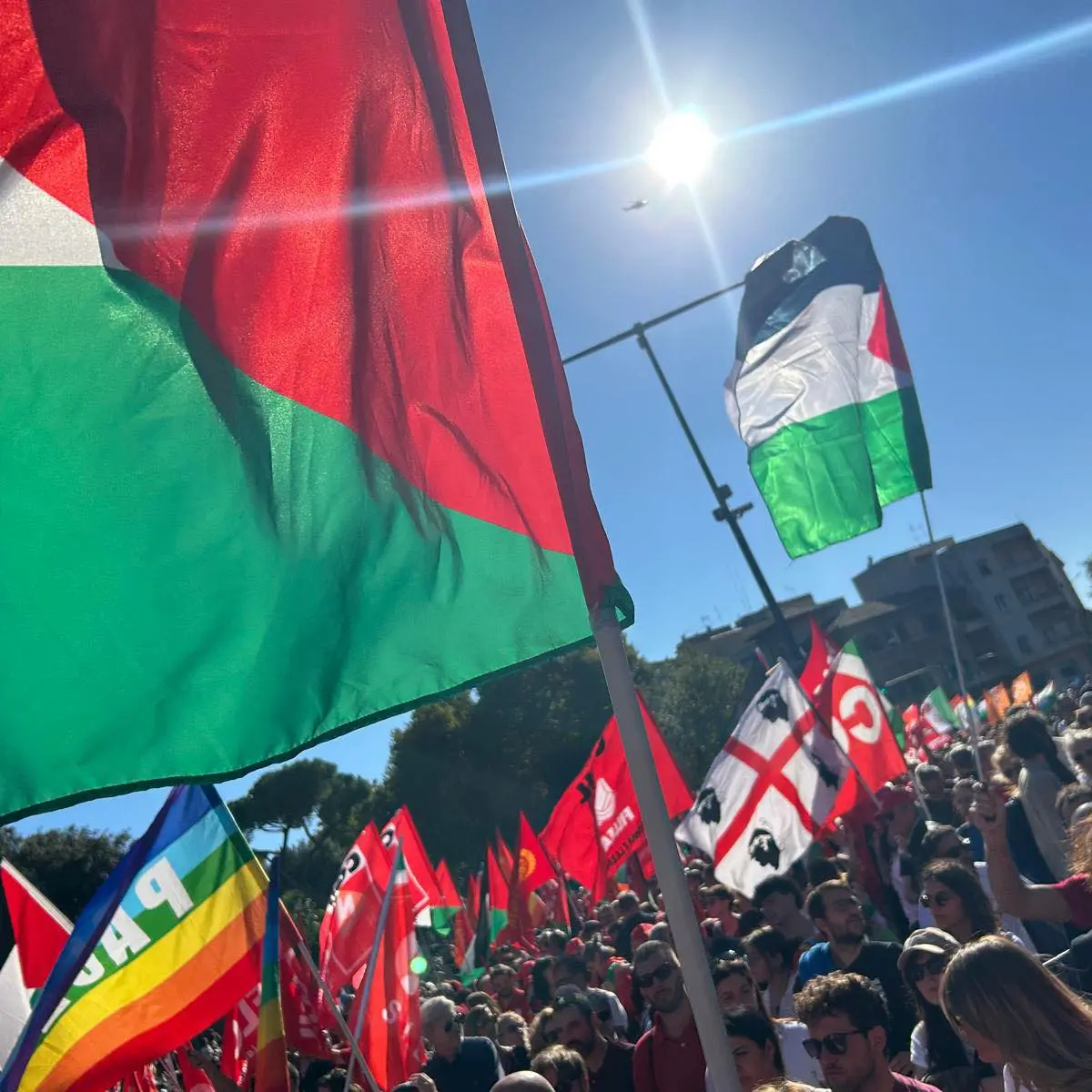 Un milione a Roma per la Palestina