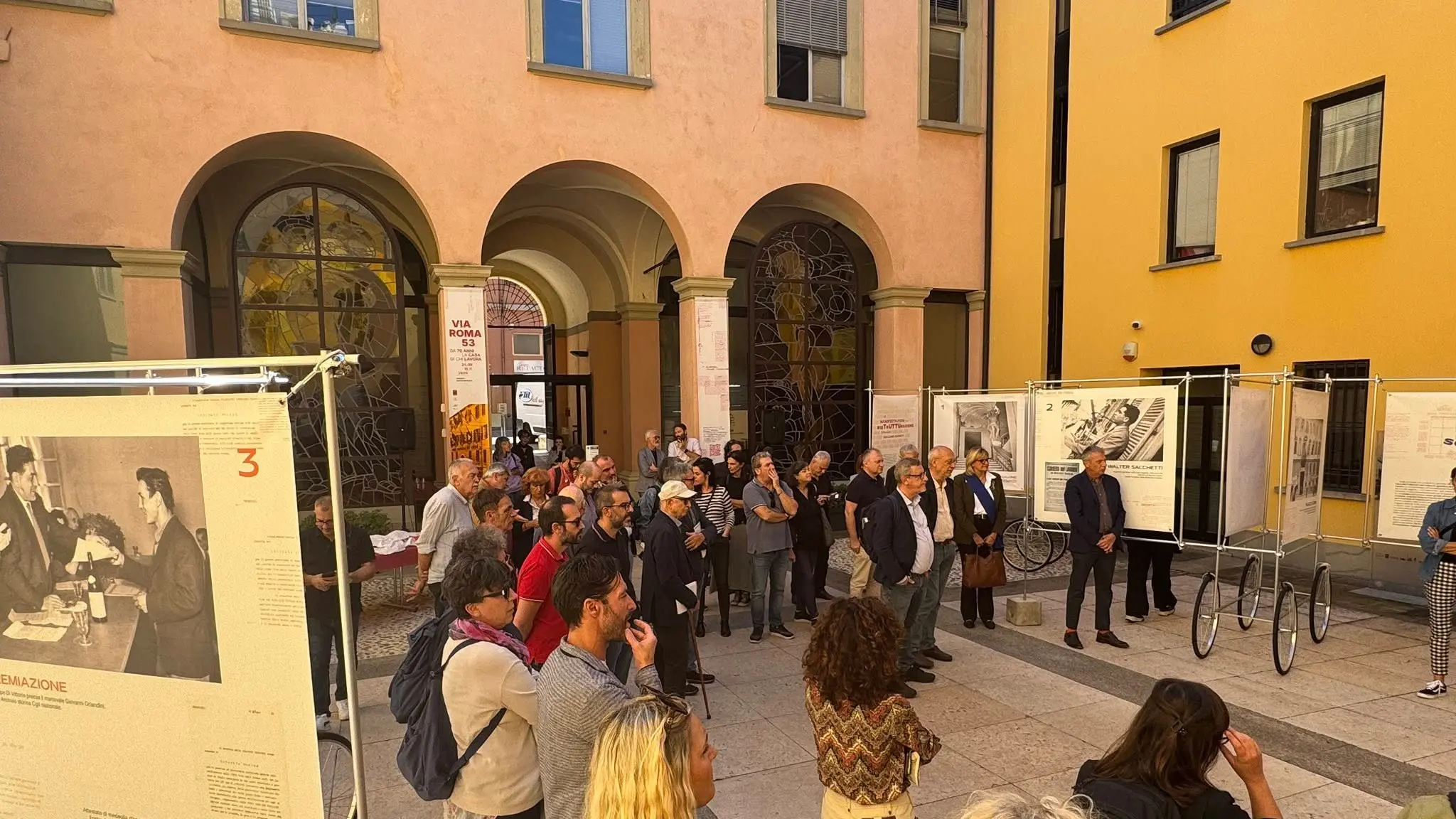 Inaugurazione mostra \"Via Roma 53\"