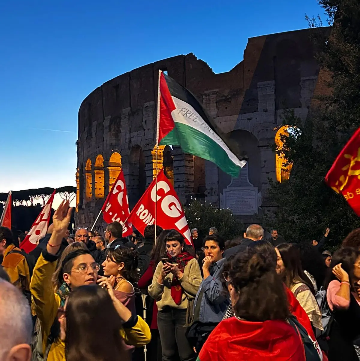 Piazze piene in molte città in solidarietà con la Freedom Flotilla Coalition