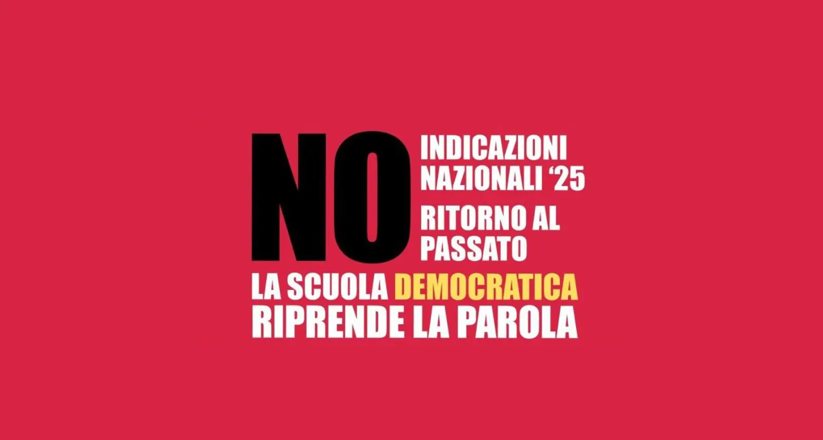 In piazza contro le Indicazioni nazionali: è il giorno della scuola democratica