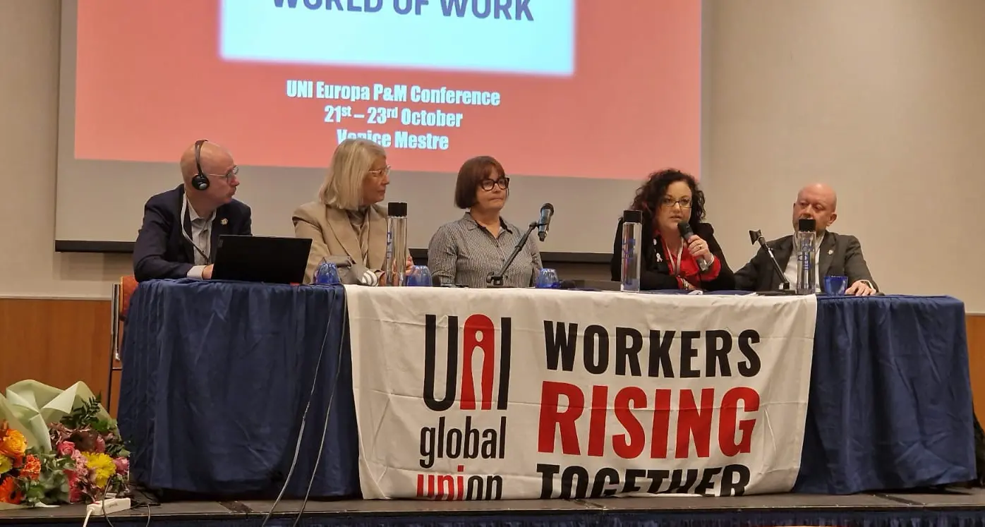 Uni Europa P&M: a Venezia Mestre il Congresso. Cochi nuova presidente