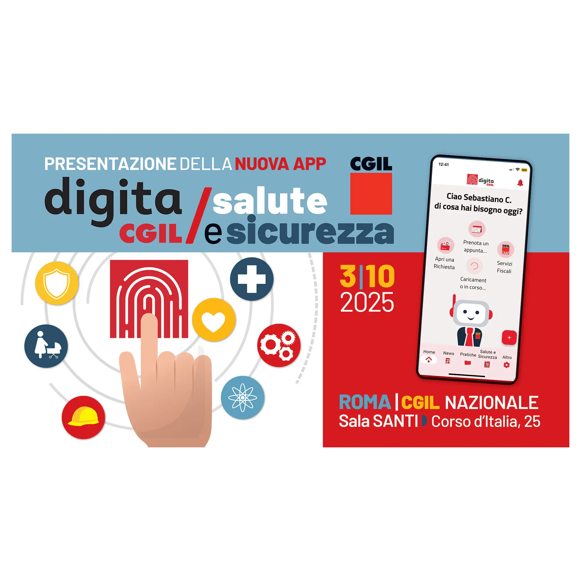 La Cgil presenta la nuova app per la sicurezza sul lavoro