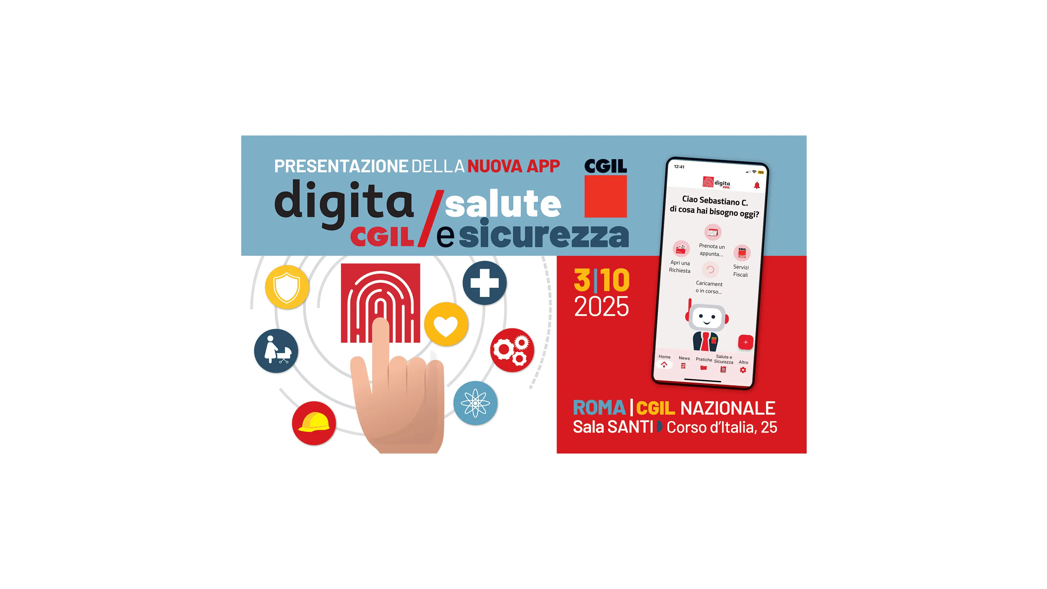 La Cgil presenta la nuova app per la sicurezza sul lavoro