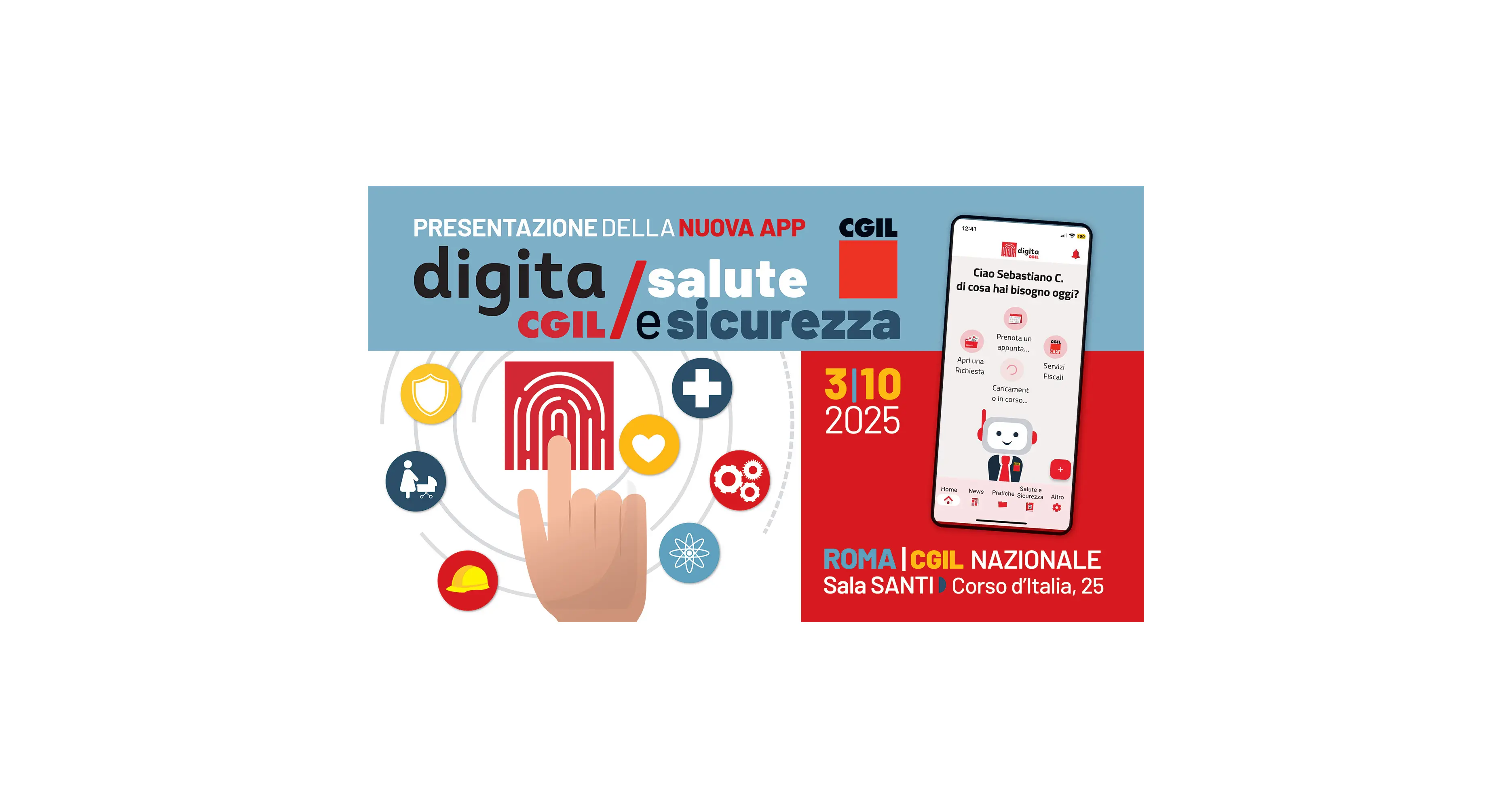 La Cgil presenta la nuova app per la sicurezza sul lavoro