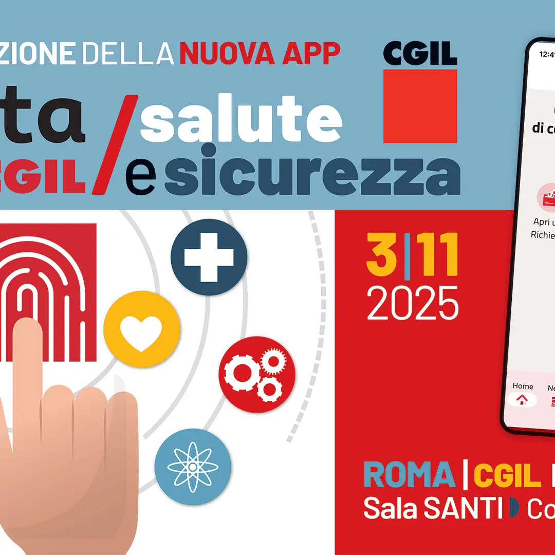 La Cgil presenta la nuova app per la sicurezza sul lavoro