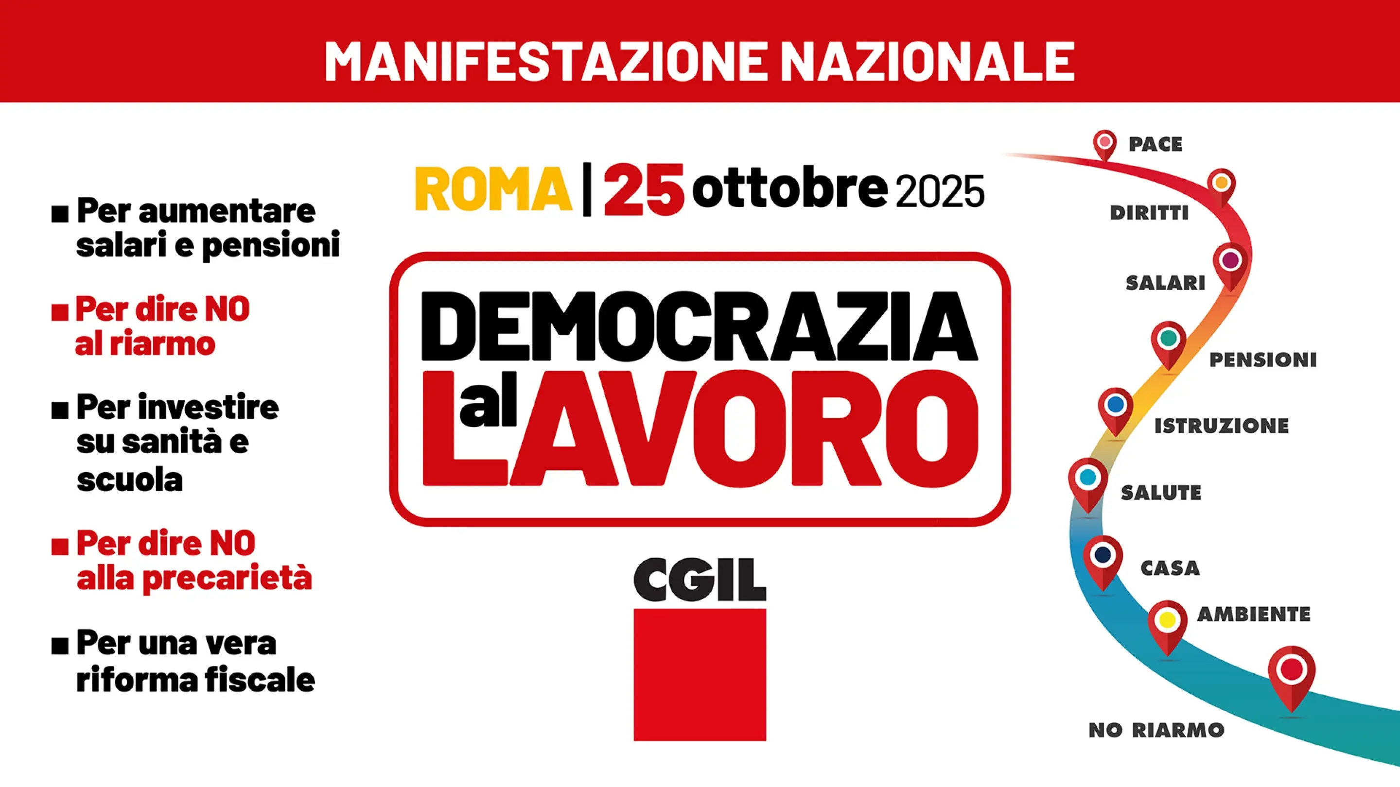 Democrazia al lavoro, la diretta