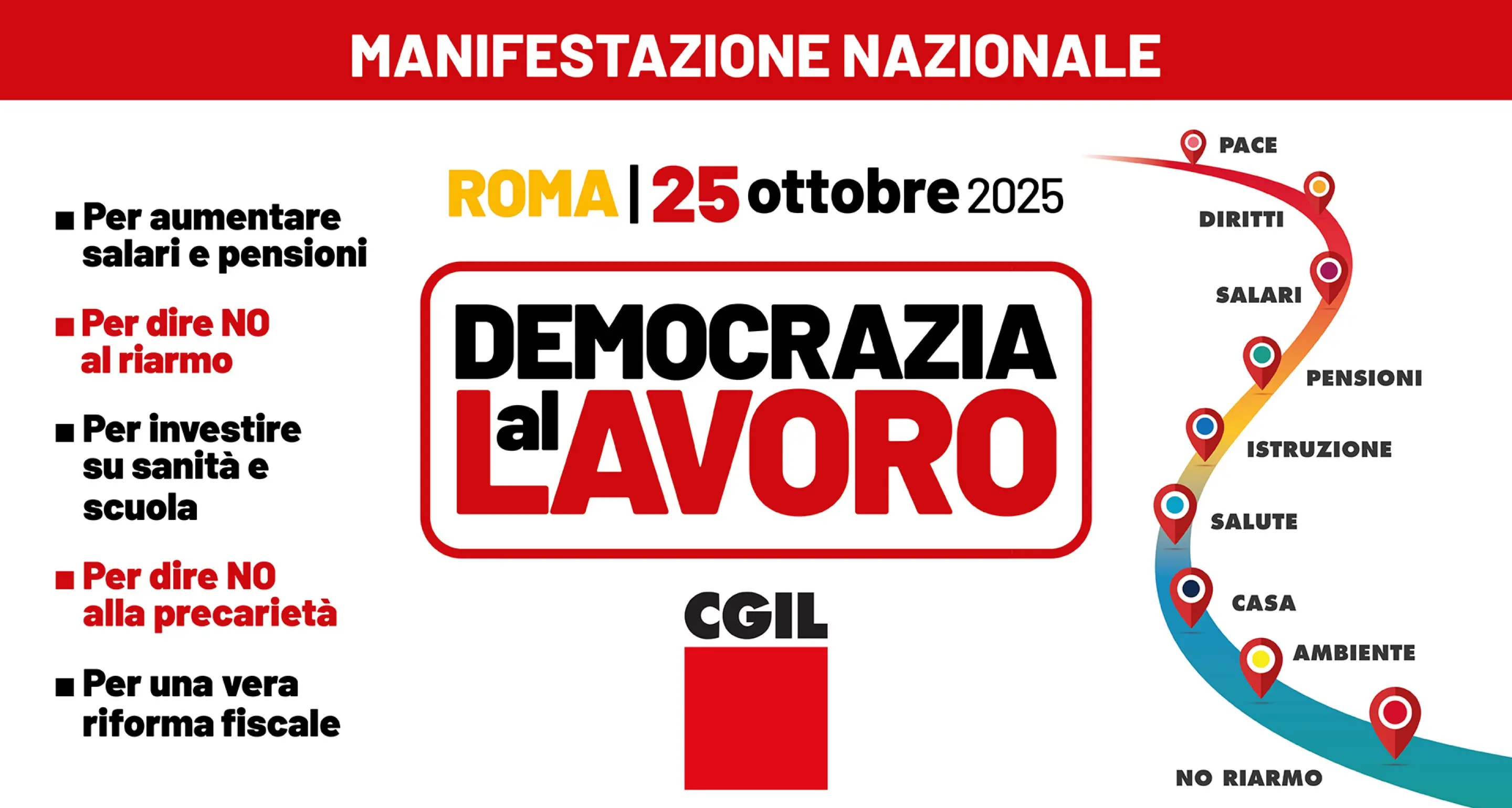 Democrazia al lavoro, la diretta