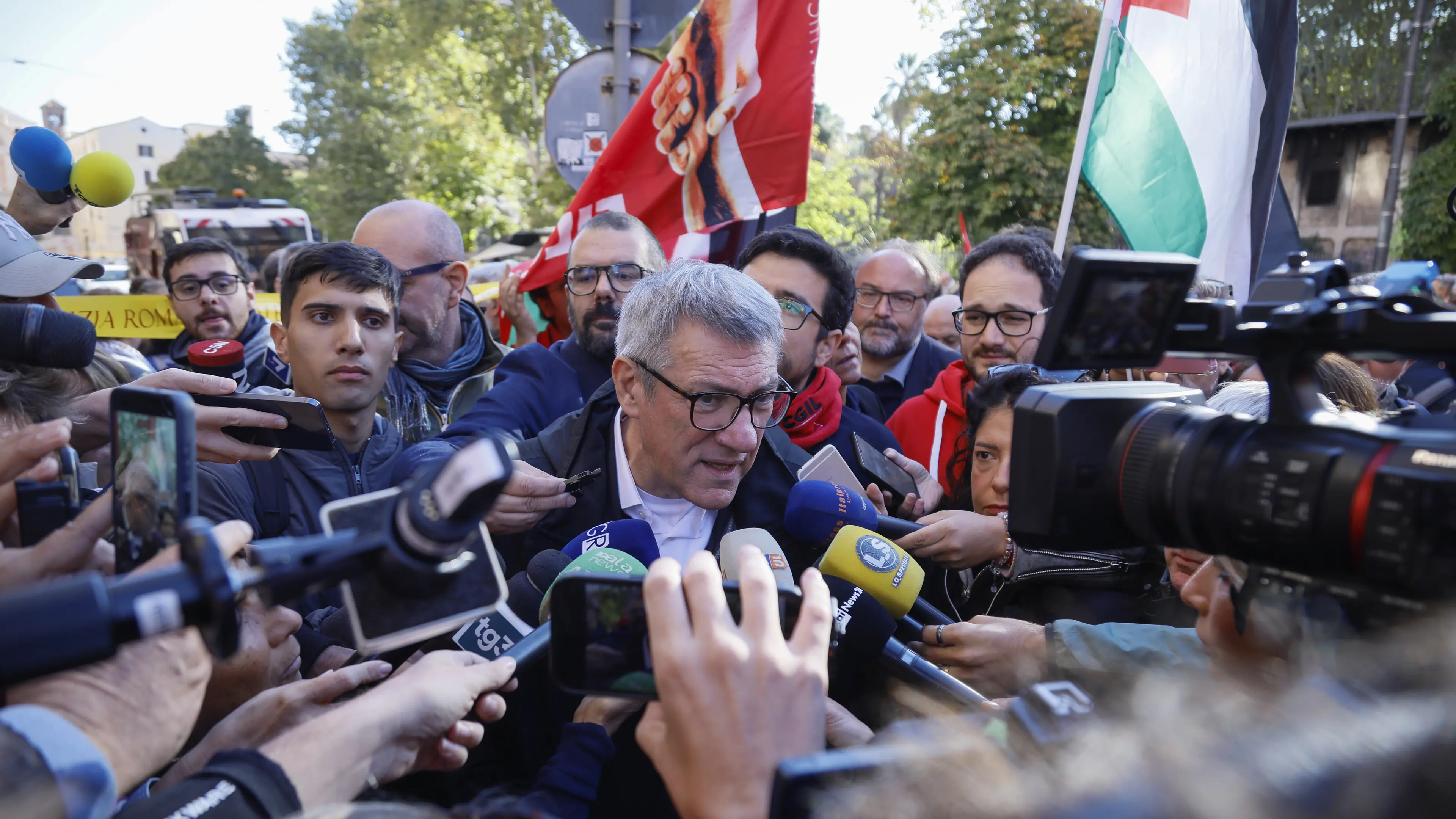 Landini 25 ottobre a margine