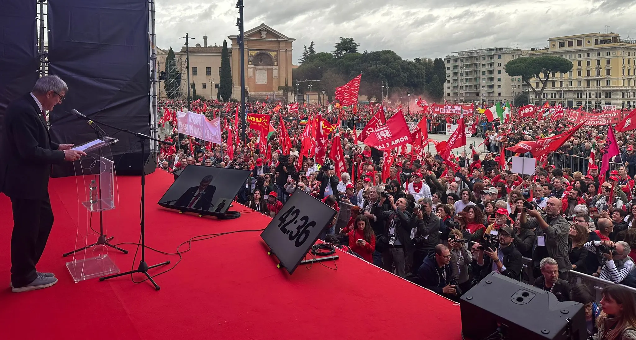 In 200.000 a Roma con la Cgil per un’altra idea di Paese