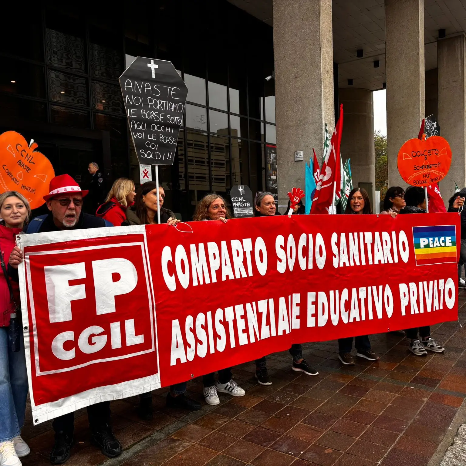 Sciopero nazionale Anaste, alta l’adesione dei lavoratori