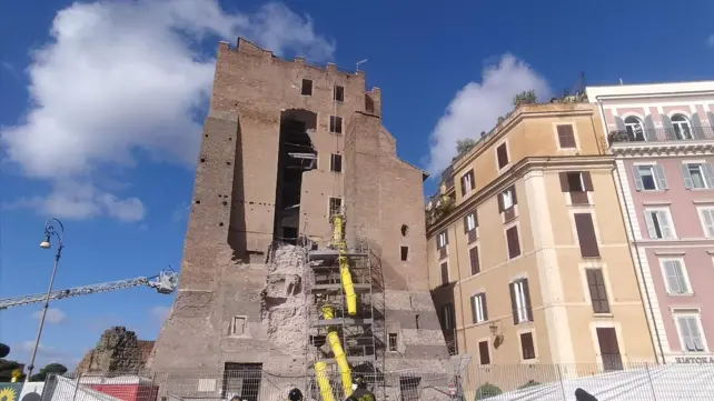 “Una ferita nel cuore di Roma”