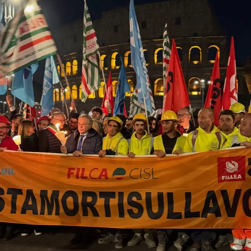 Roma per Octav: “Basta morti sul lavoro”