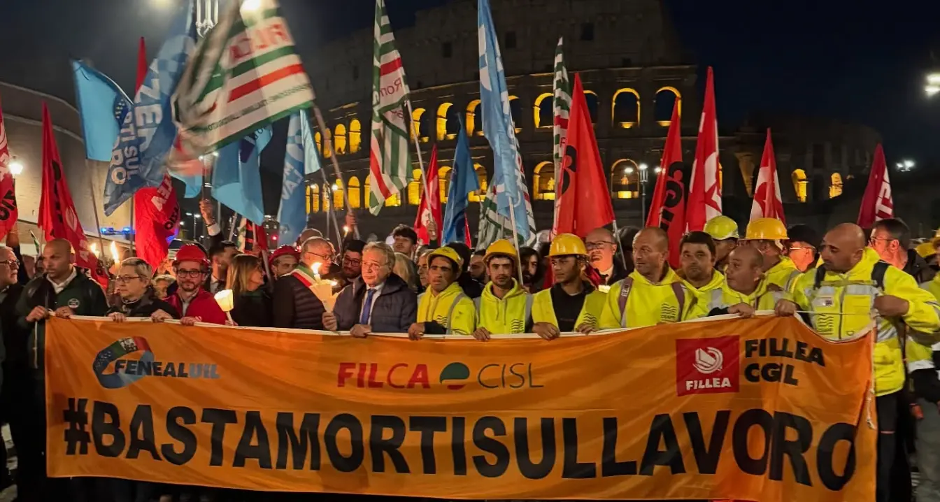 Roma per Octav: “Basta morti sul lavoro”