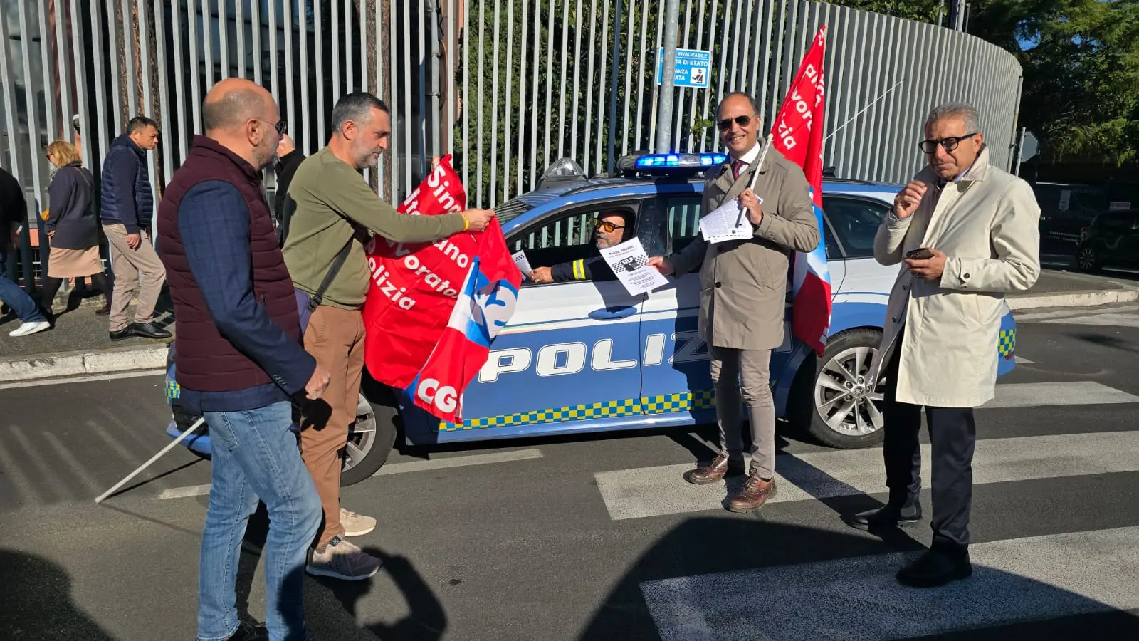 Silp Cgil: forte partecipazione per la polizia stradale