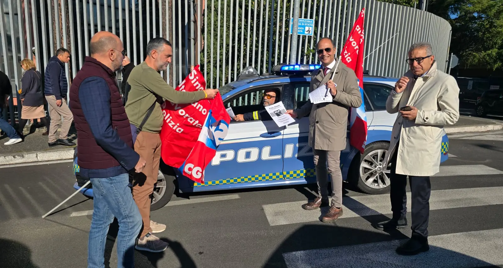 Silp Cgil: forte partecipazione per la polizia stradale