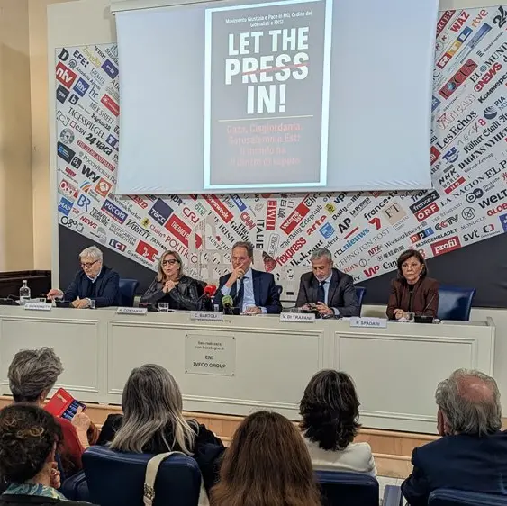 “La stampa rientri a Gaza”, l’appello dei giornalisti italiani