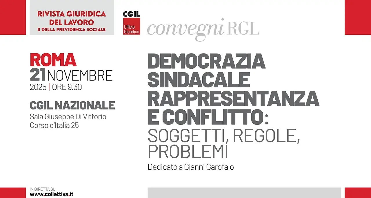 Democrazia sindacale, rappresentanza e conflitto