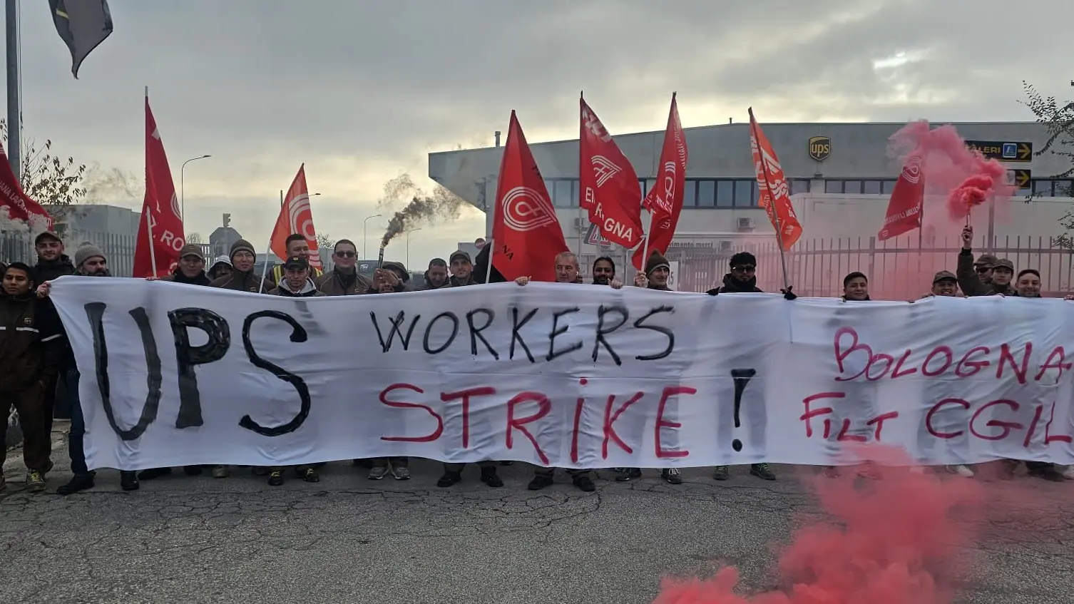 Sindacati: bene l’esito dello sciopero dei lavoratori in appalto Ups