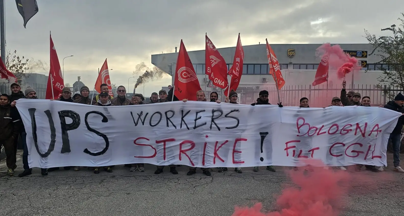 Sindacati: bene l’esito dello sciopero dei lavoratori in appalto Ups