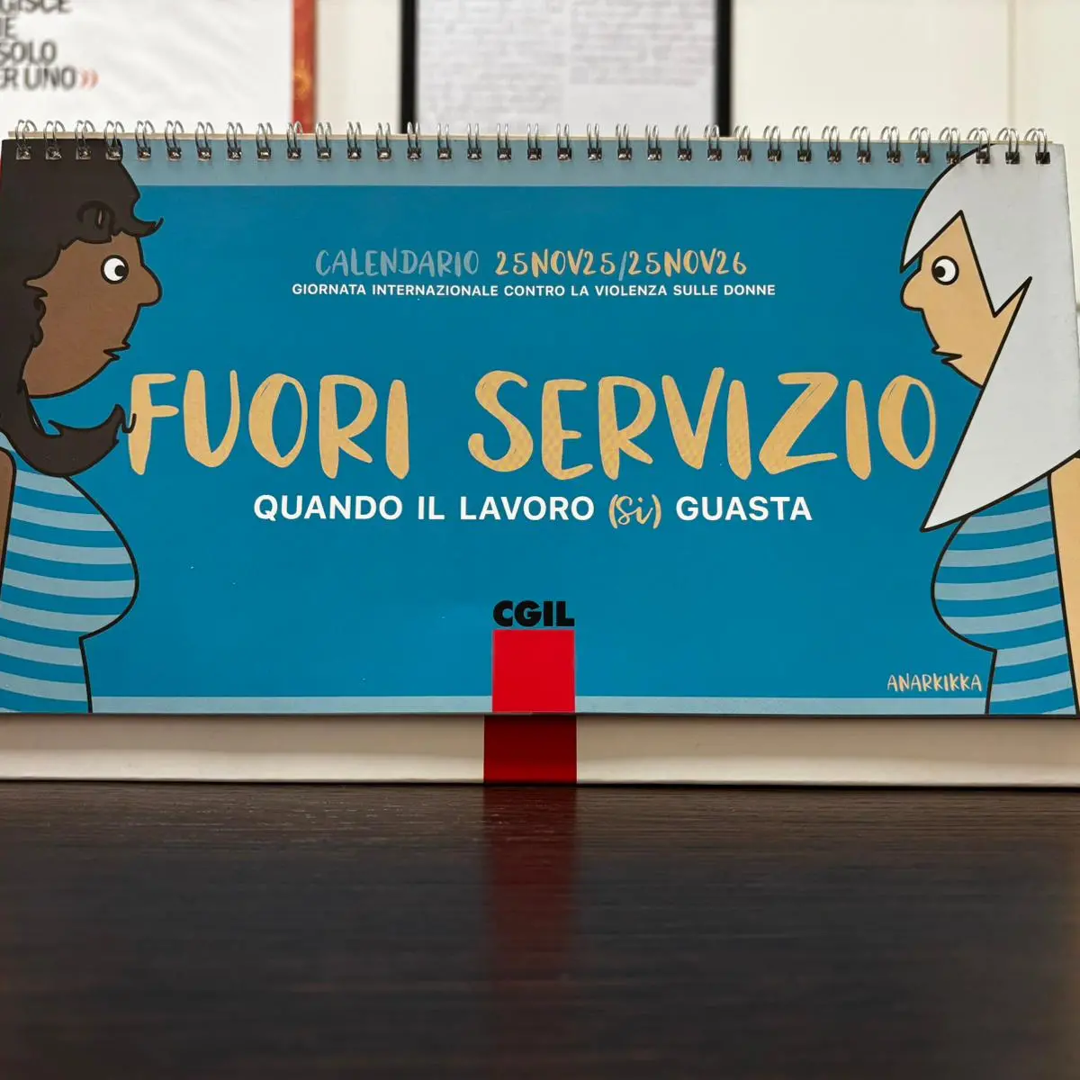 Anarkikka, un calendario contro la violenza sulle donne