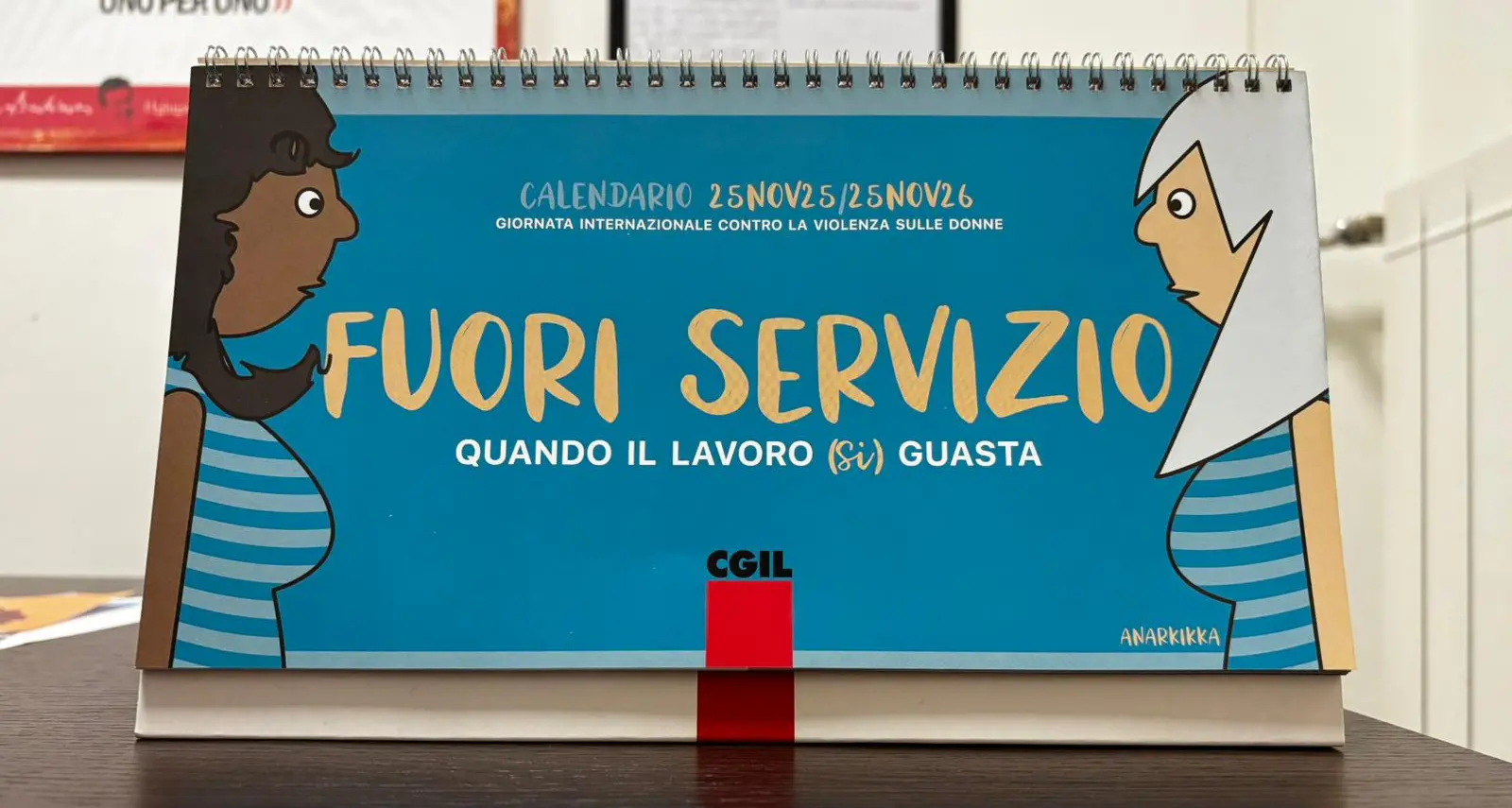 Anarkikka, un calendario contro la violenza sulle donne