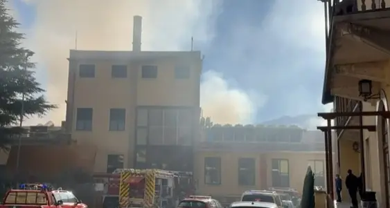 Fedrigoni: in fiamme la cartiera di Riva del Garda