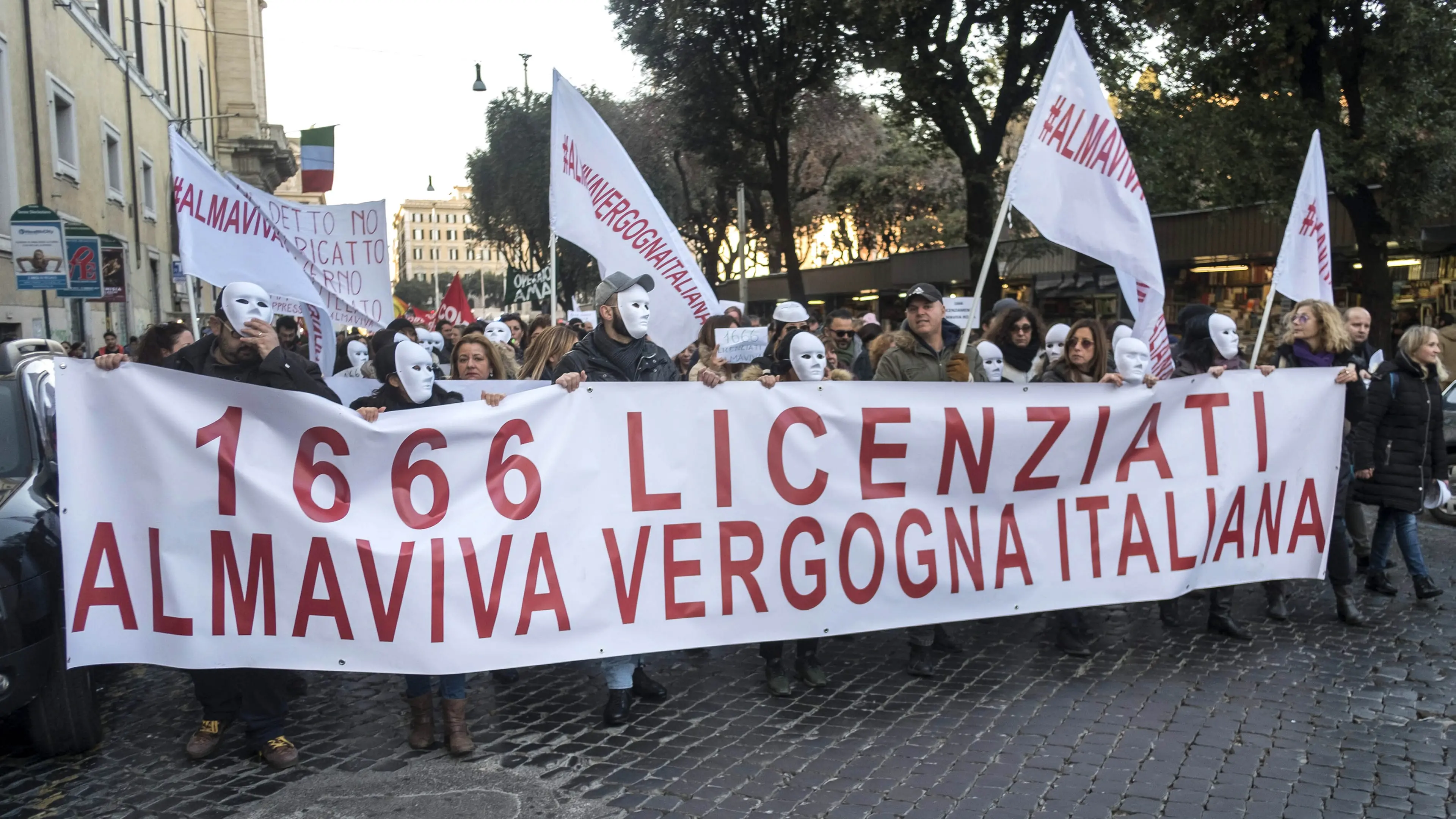 Almaviva Contact, sit-in il 18 dicembre