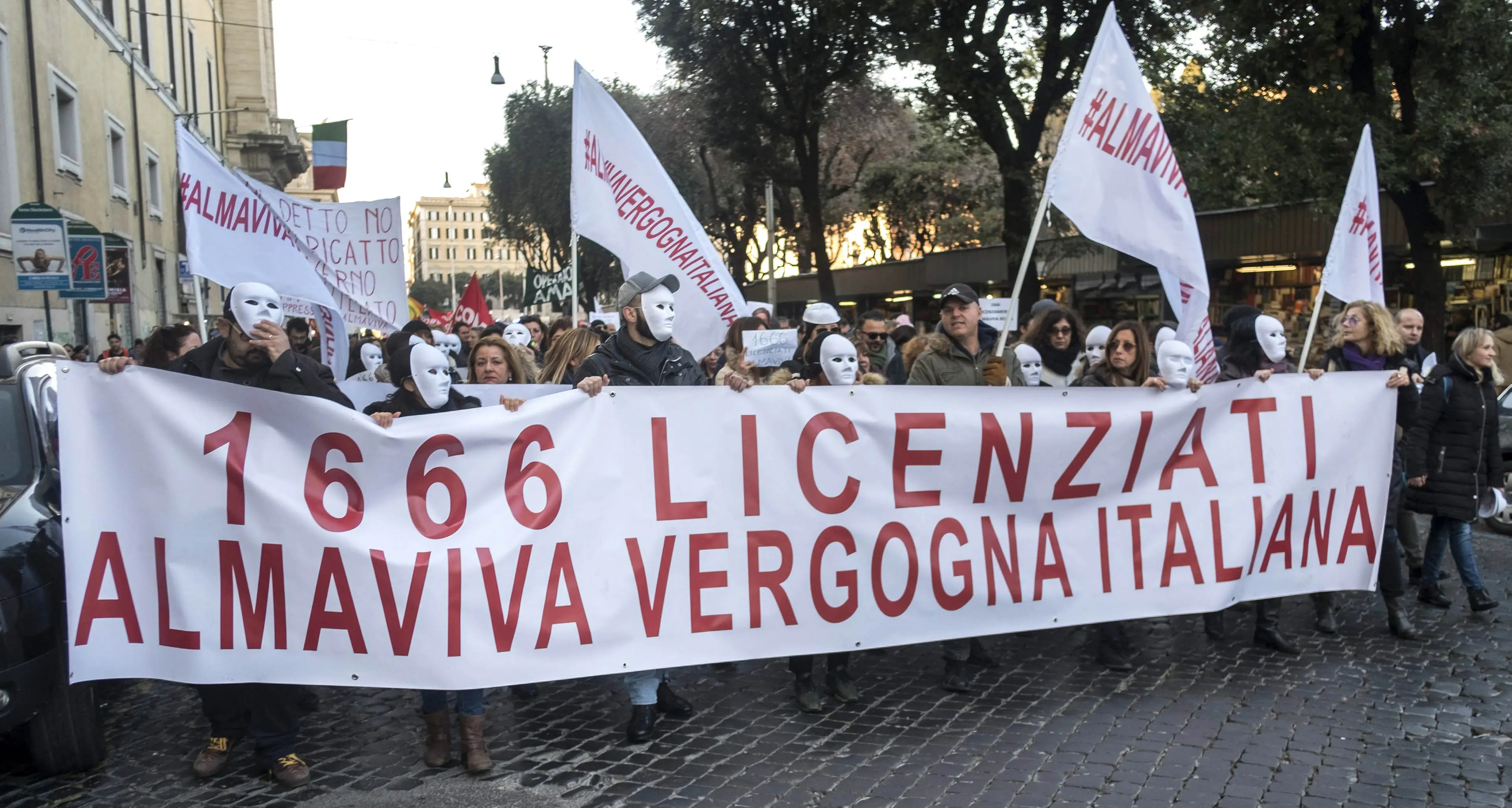 Almaviva Contact, sit-in unitario il 18 dicembre