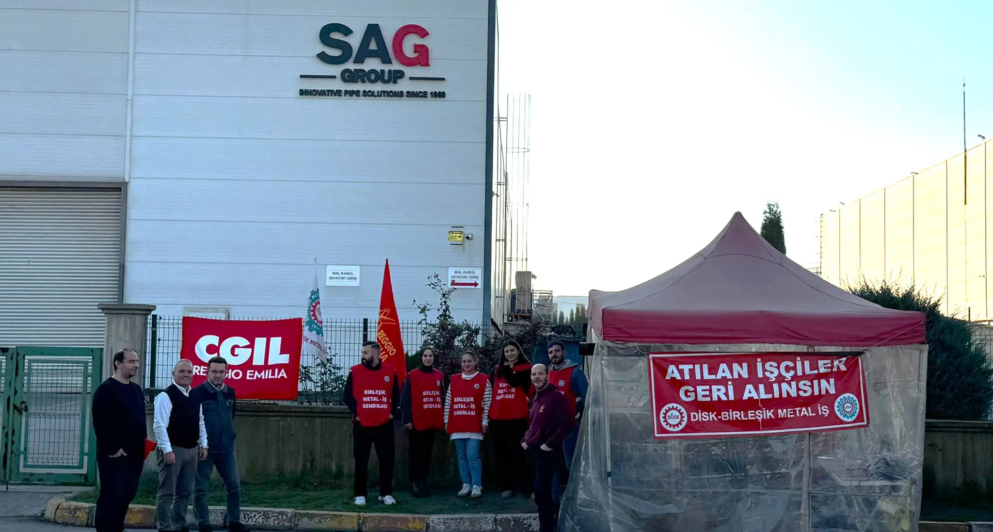 Fiom Reggio Emilia, nuova alleanza con il sindacato turco