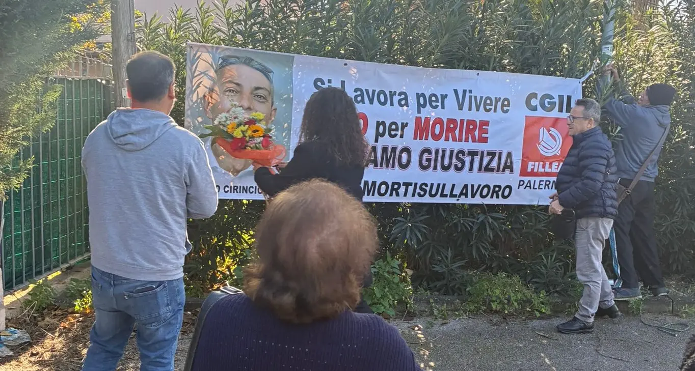 Mario Cirincione morto sul lavoro: una stele in suo ricordo