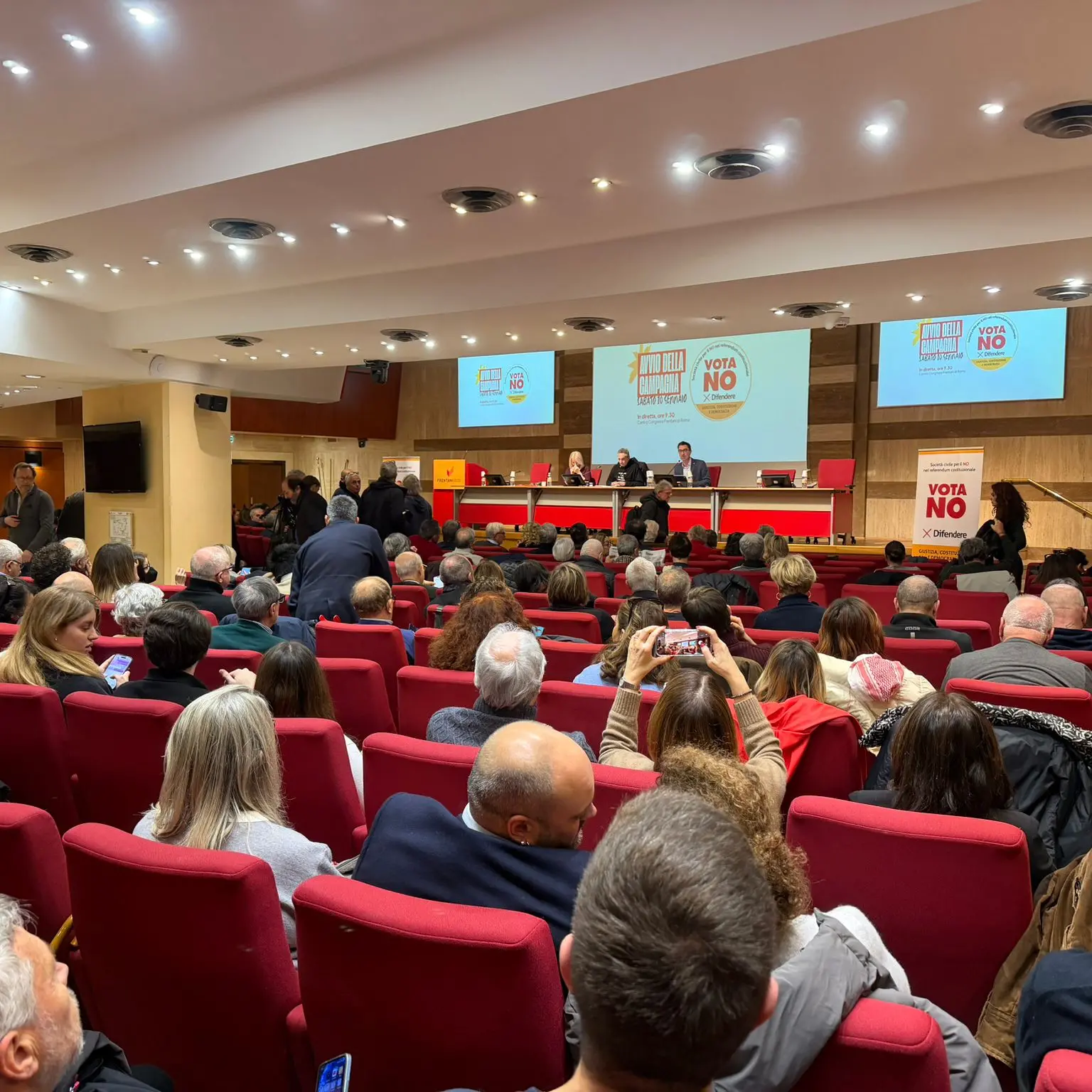 Referendum sulla Giustizia, al via la campagna per il No