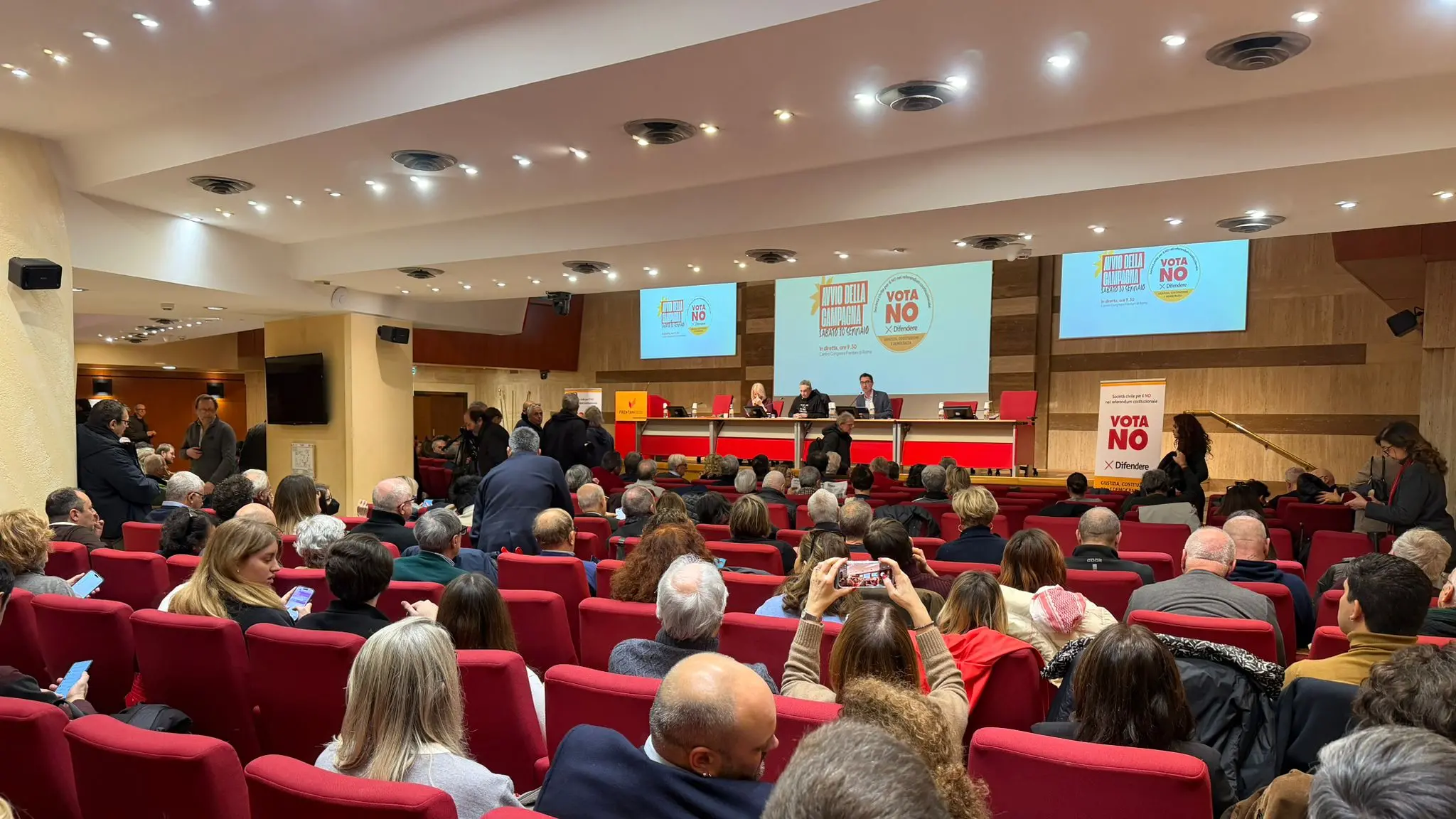 Referendum sulla Giustizia, al via la campagna per il No