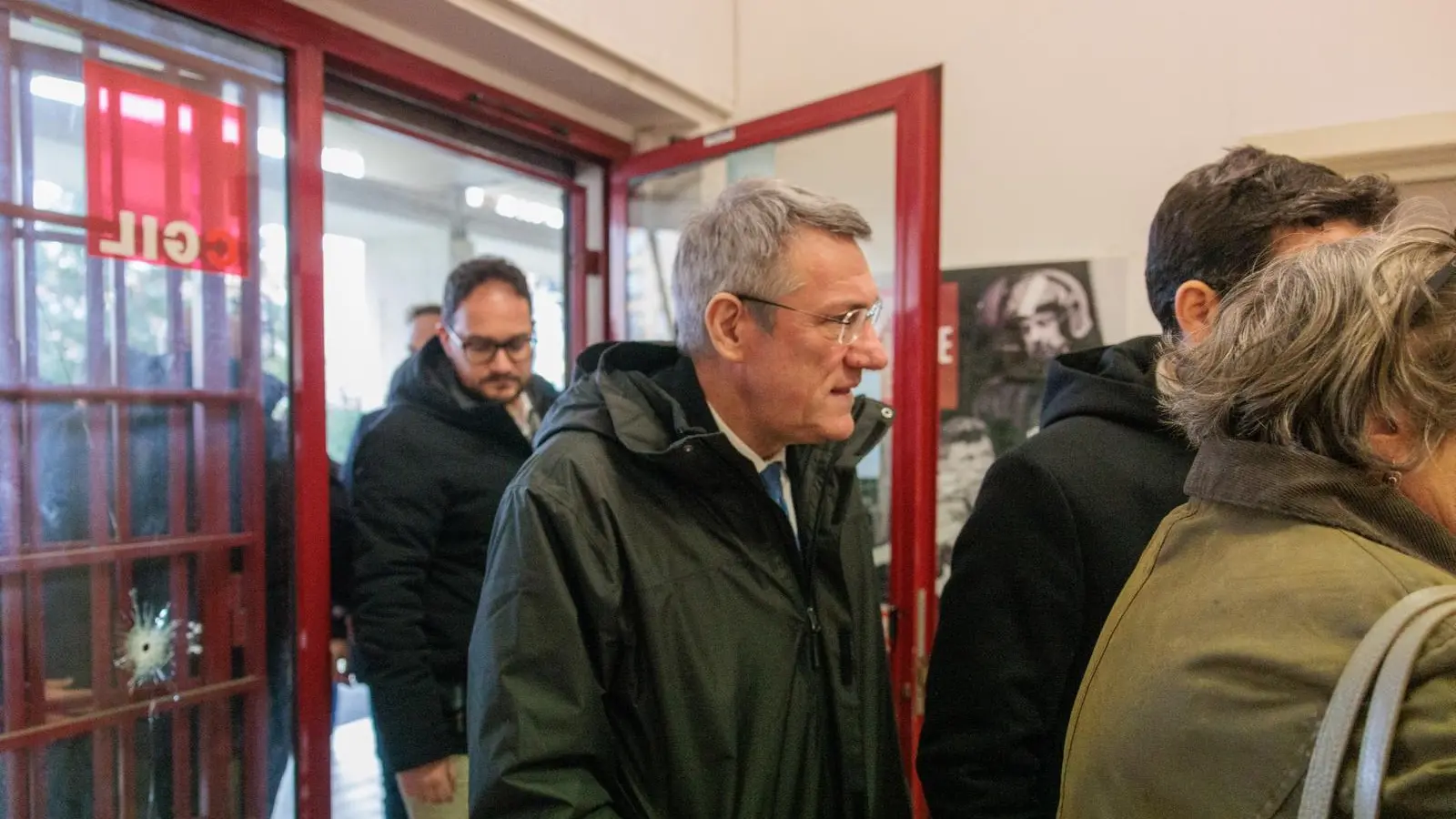 Roma, Landini a Primavalle: “Fatto grave, ma non ci fanno paura”