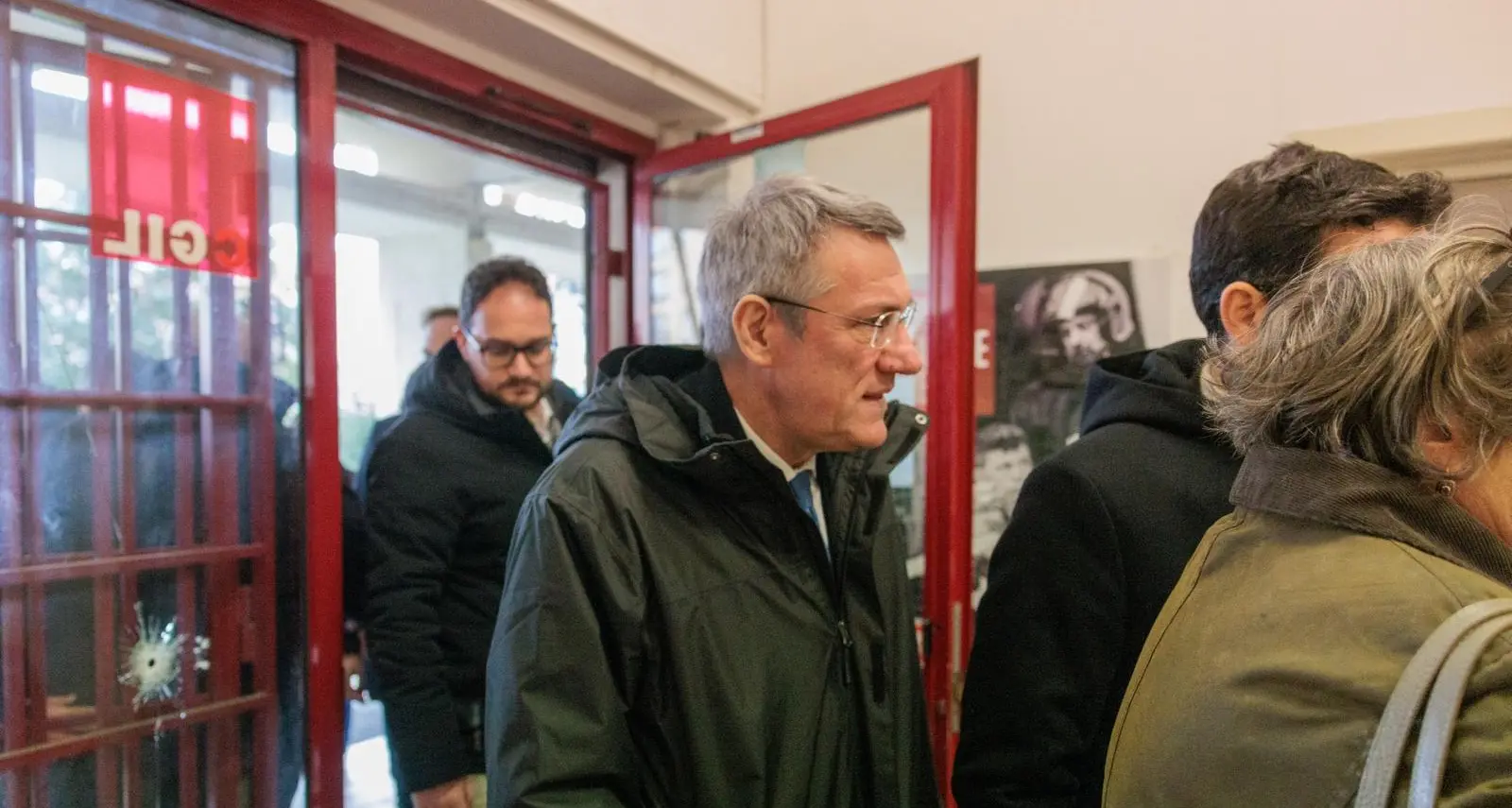 Roma, Landini a Primavalle: “Fatto grave, ma non ci fanno paura”