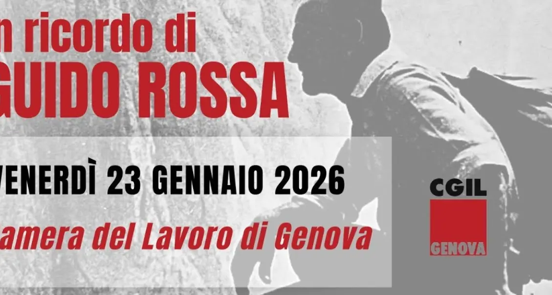 Cgil Genova, iniziativa per Guido Rossa con Landini – DIRETTA