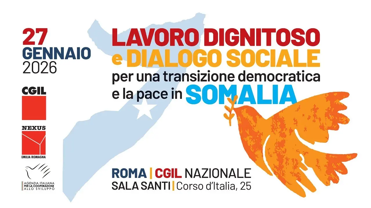 Somalia, lavoro dignitoso per pace e democrazia