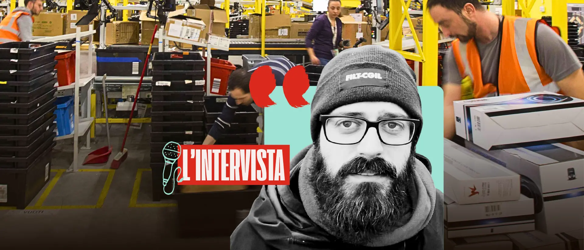 Dipendenti Amazon controllati al lavoro e nella vita privata