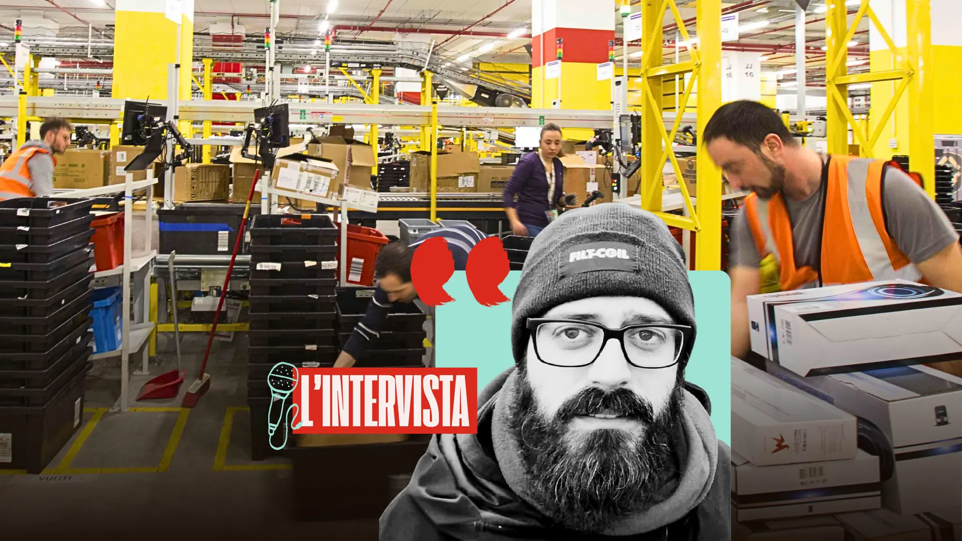 Dipendenti Amazon controllati al lavoro e nella vita privata