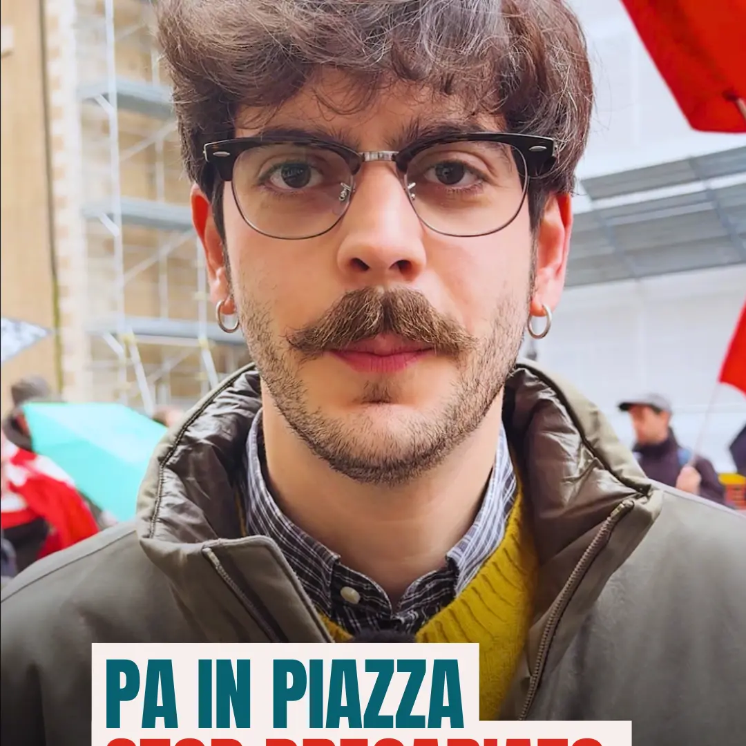 Pubblica amministrazione, le voci dalla piazza: “Vogliamo dignità”