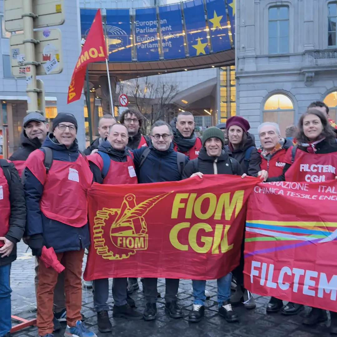 In piazza a Bruxelles per difendere l’industria europea