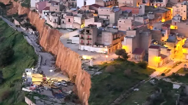 Niscemi crolla: sono 1.606 le famiglie sfollate