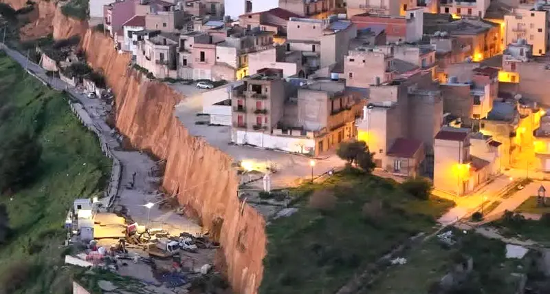 Niscemi crolla: sono 1.606 le famiglie sfollate