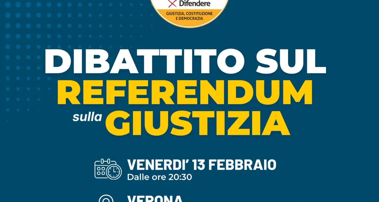 Dibattito sul referendum sulla giustizia