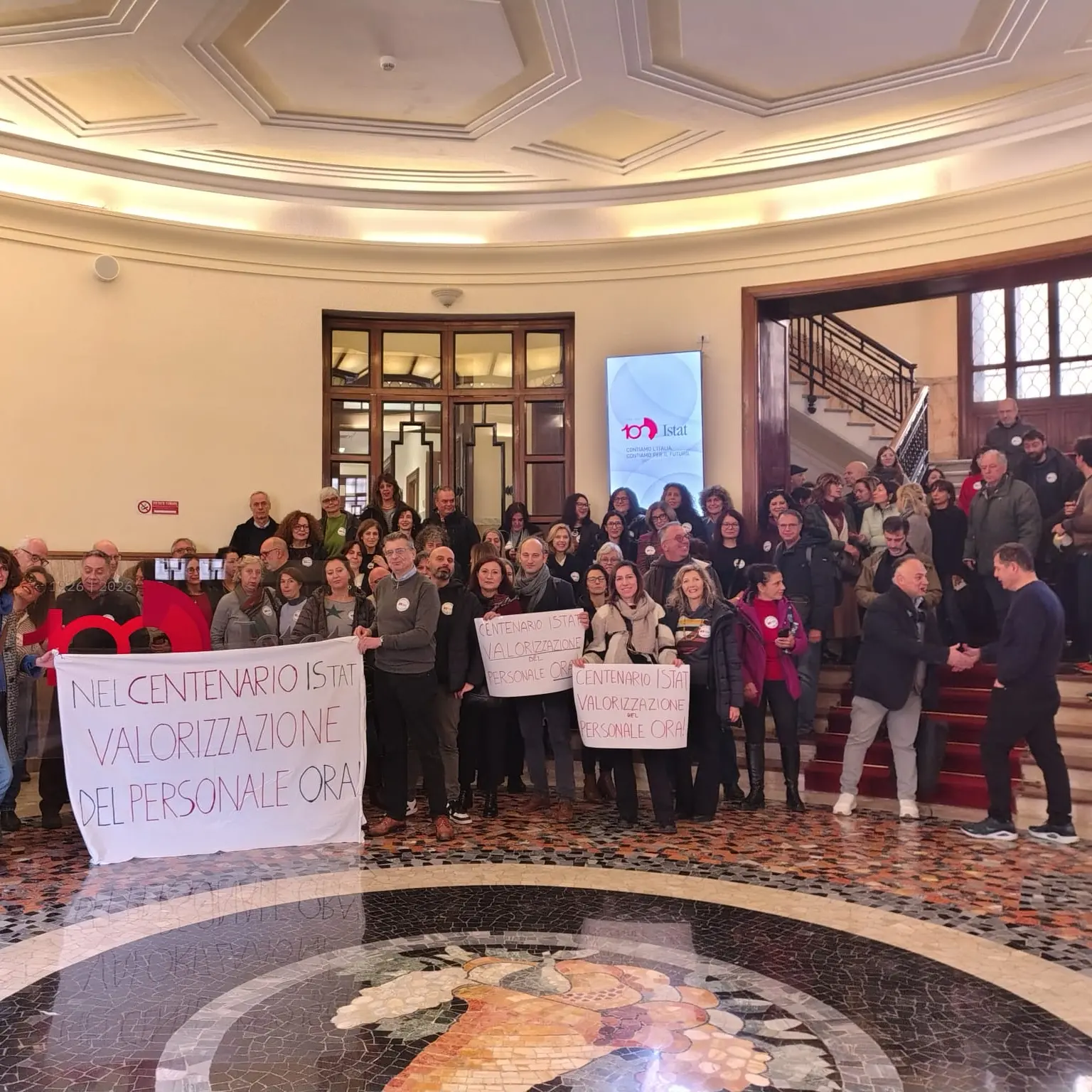 Istat, lavoratori in stato di agitazione per la mancata valorizzazione professionale