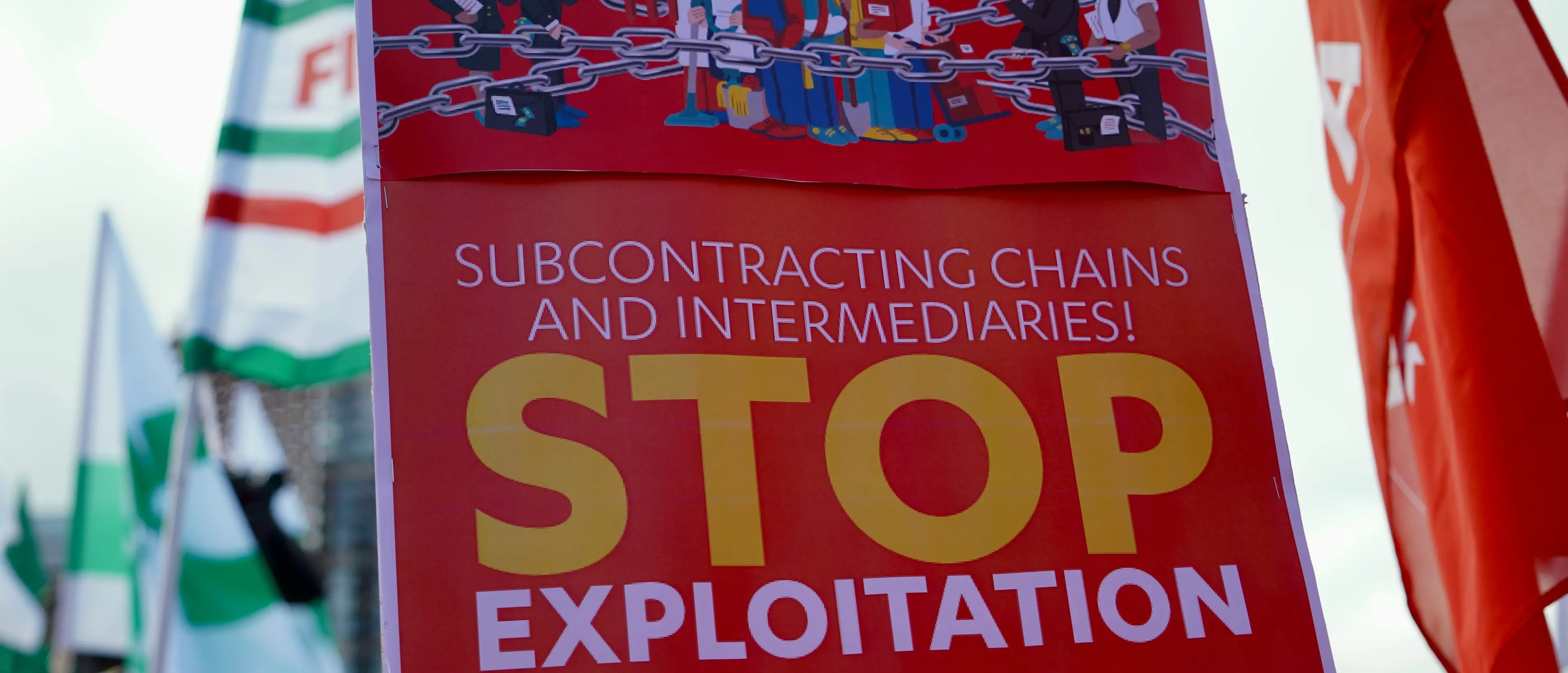 Una direttiva europea contro subappalti e sfruttamento