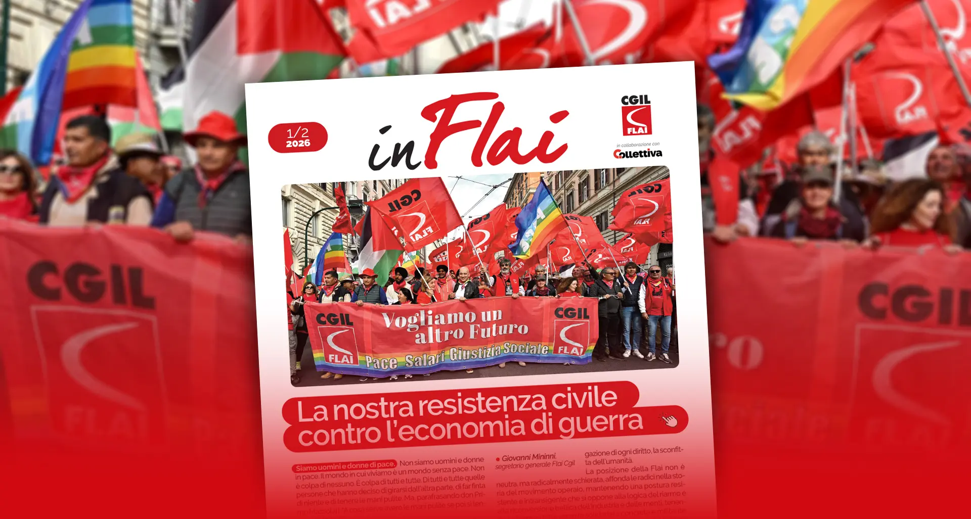 La nostra resistenza civile contro l’economia di guerra