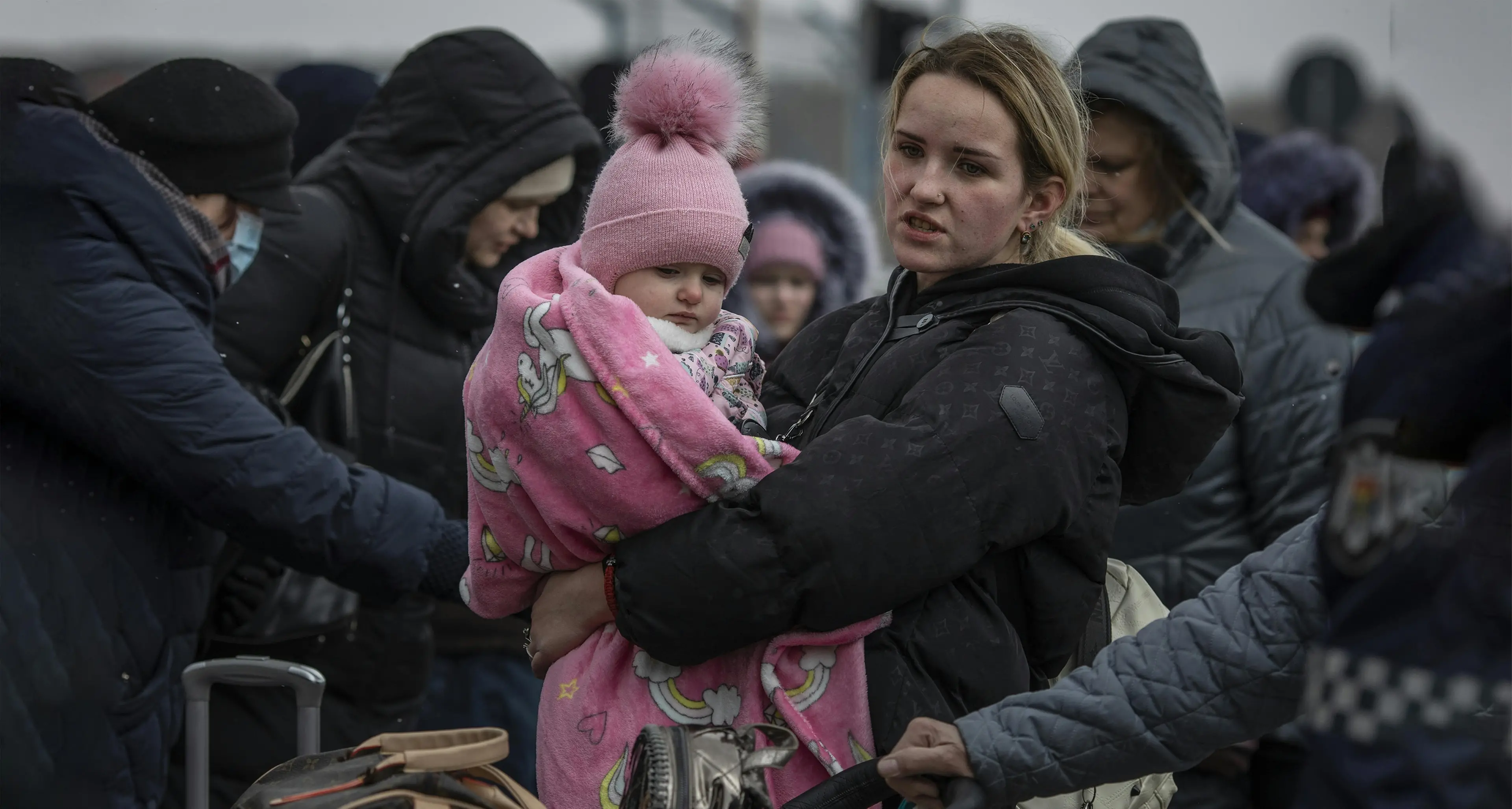 In Ucraina più di 2,5 milioni di bambini sfollati