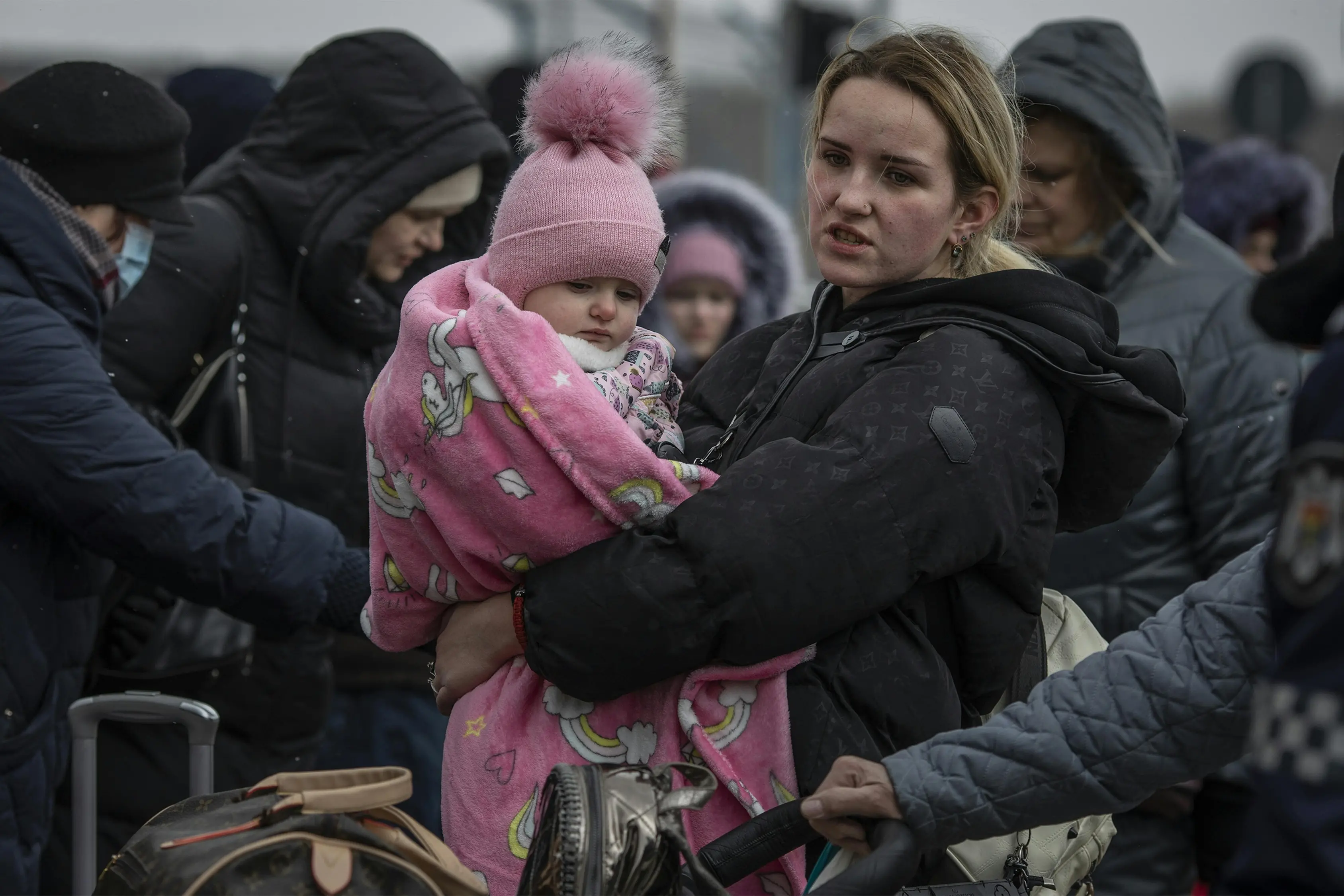 In Ucraina più di 2,5 milioni di bambini sfollati