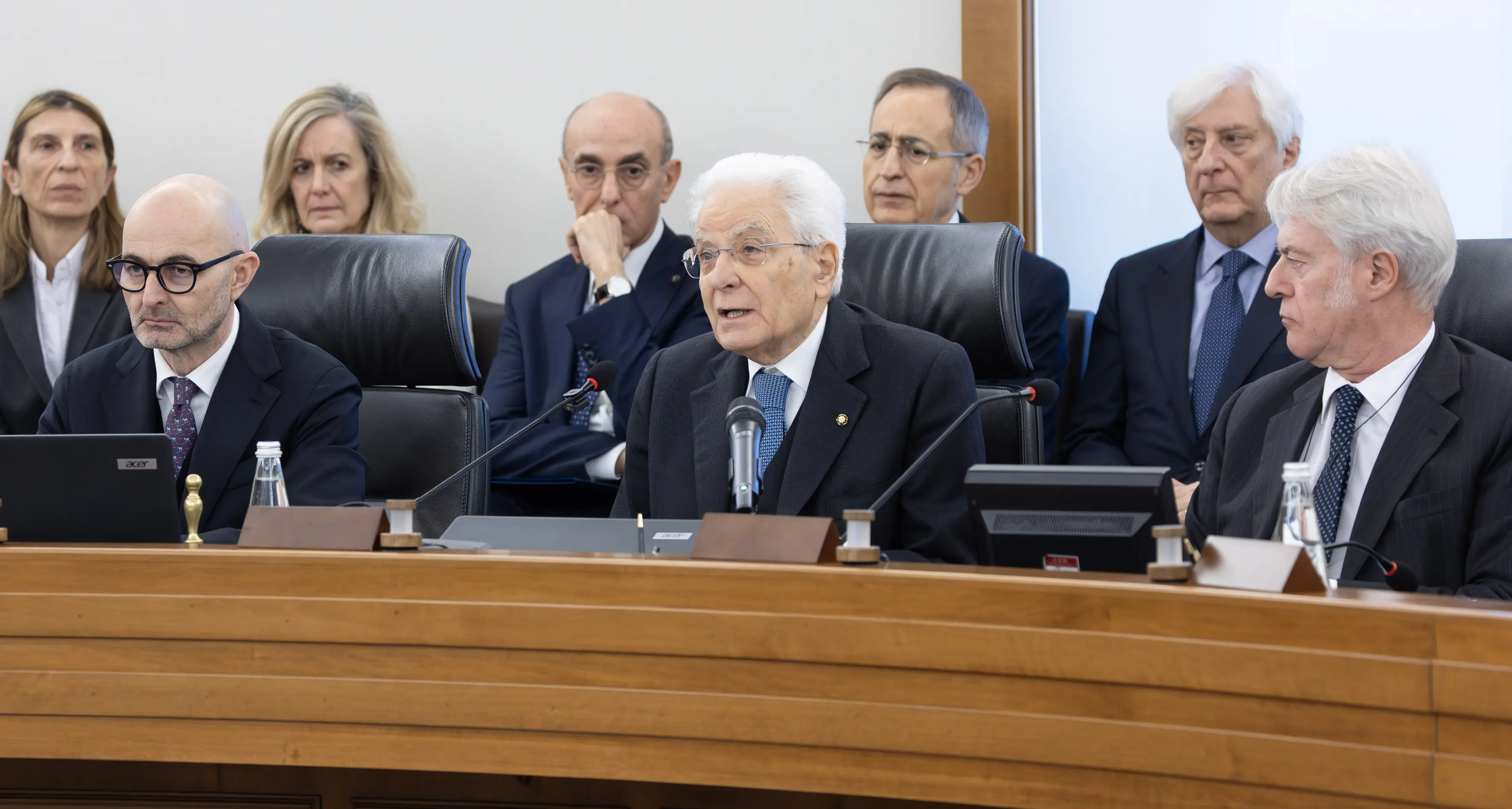 Nell’interesse della Repubblica: Mattarella presiede il Csm